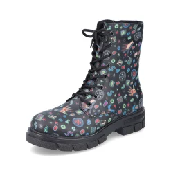 Rieker Ankle Boots & Boots-Women'S Biker Boots Multi-Black