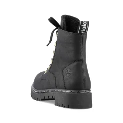 Rieker Ankle Boots & Boots-Women'S Biker Boots Jet Black