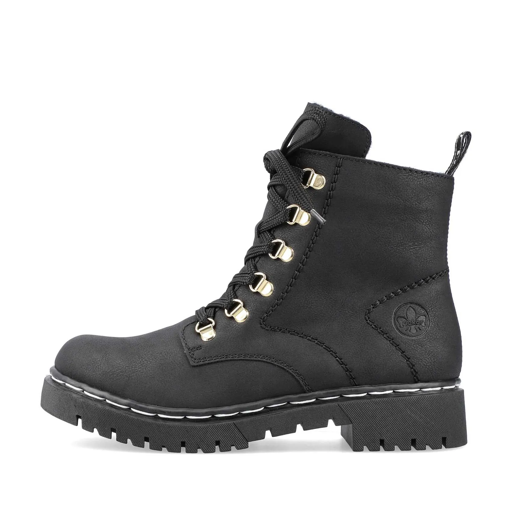 Rieker Ankle Boots & Boots-Women'S Biker Boots Jet Black
