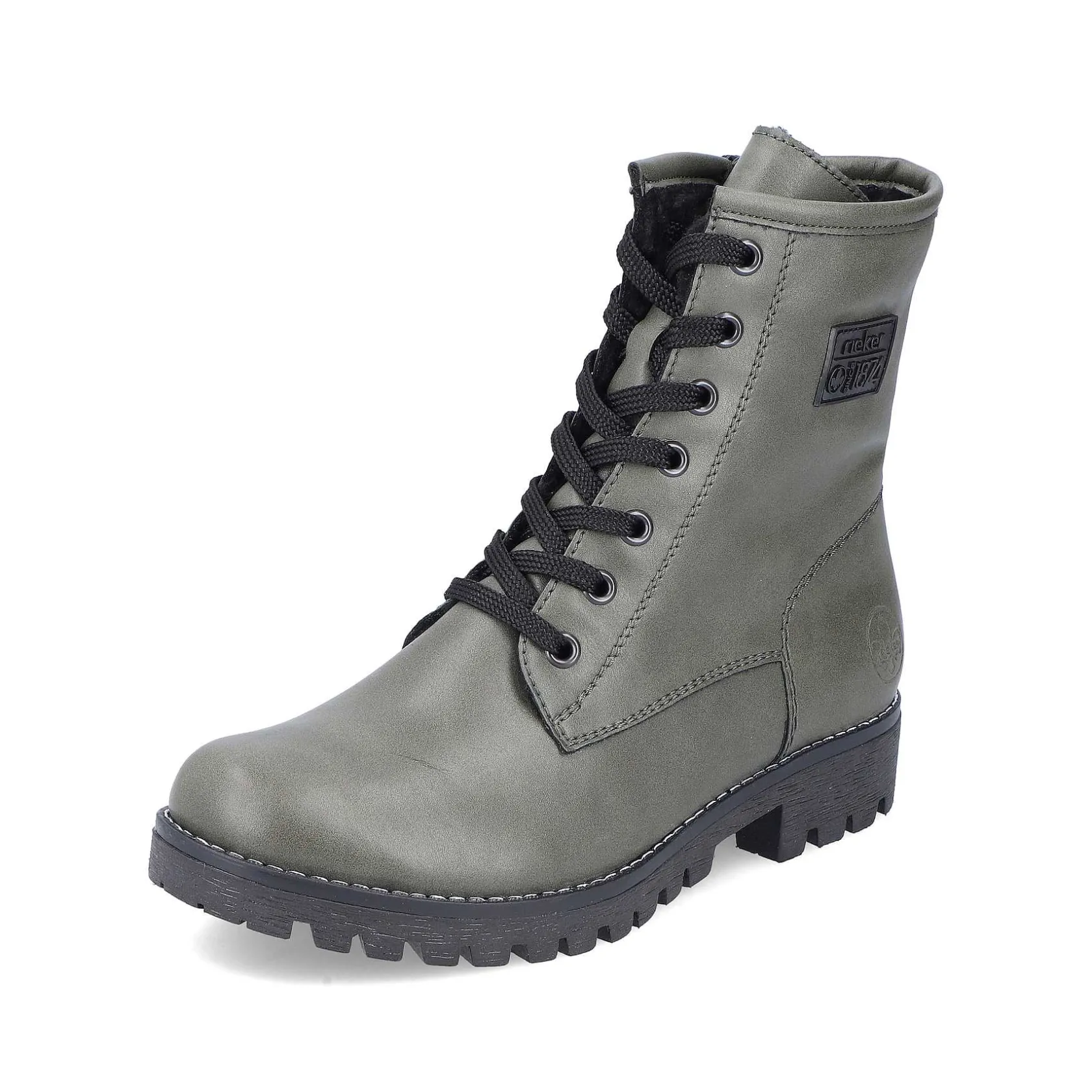 Rieker Ankle Boots & Boots-Women'S Biker Boots Gray Green