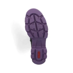 Rieker Ankle Boots & Boots-Women'S Biker Boots Night Black-Purple