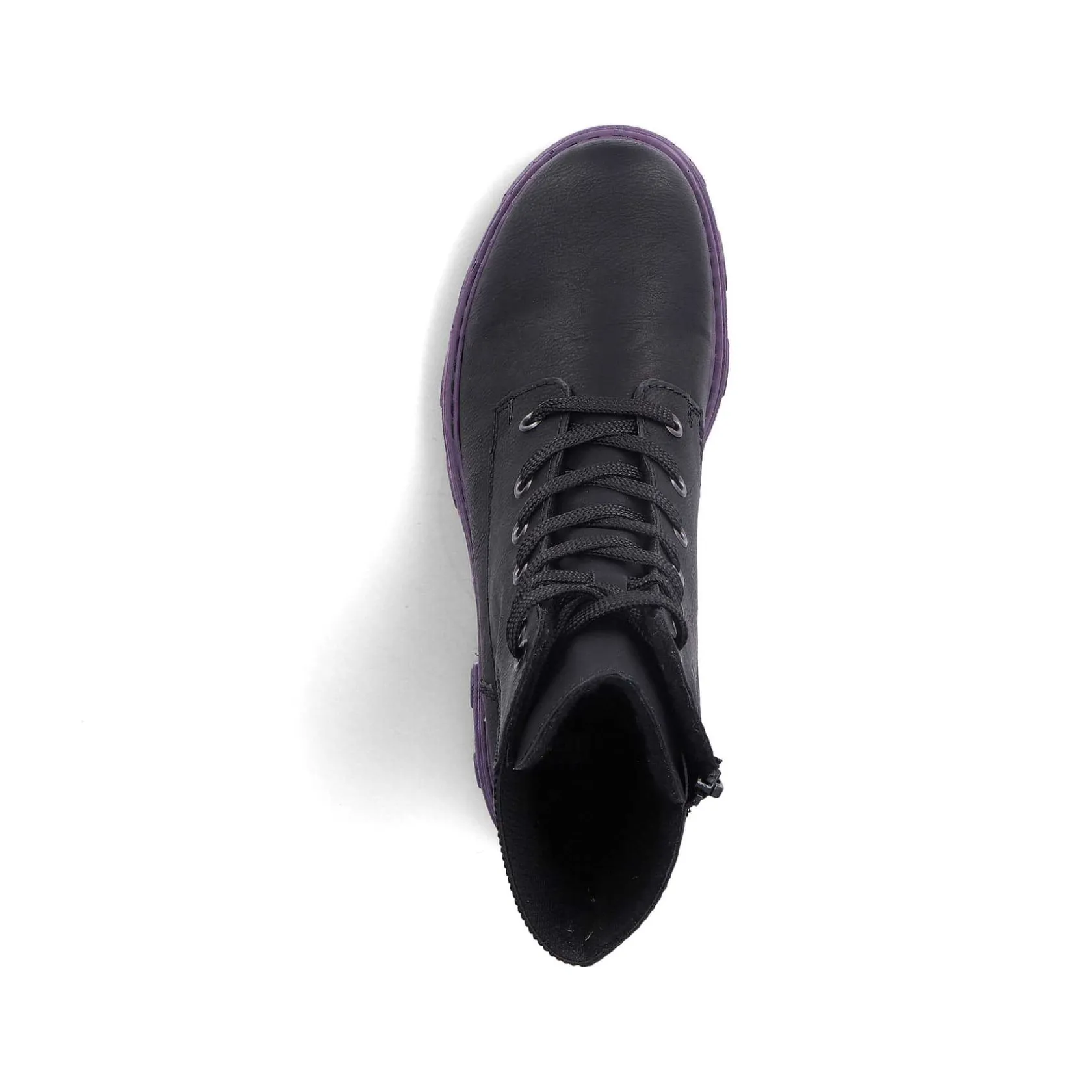 Rieker Ankle Boots & Boots-Women'S Biker Boots Night Black-Purple