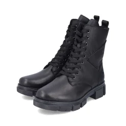 Rieker Ankle Boots & Boots-Women'S Biker Boots Jet Black