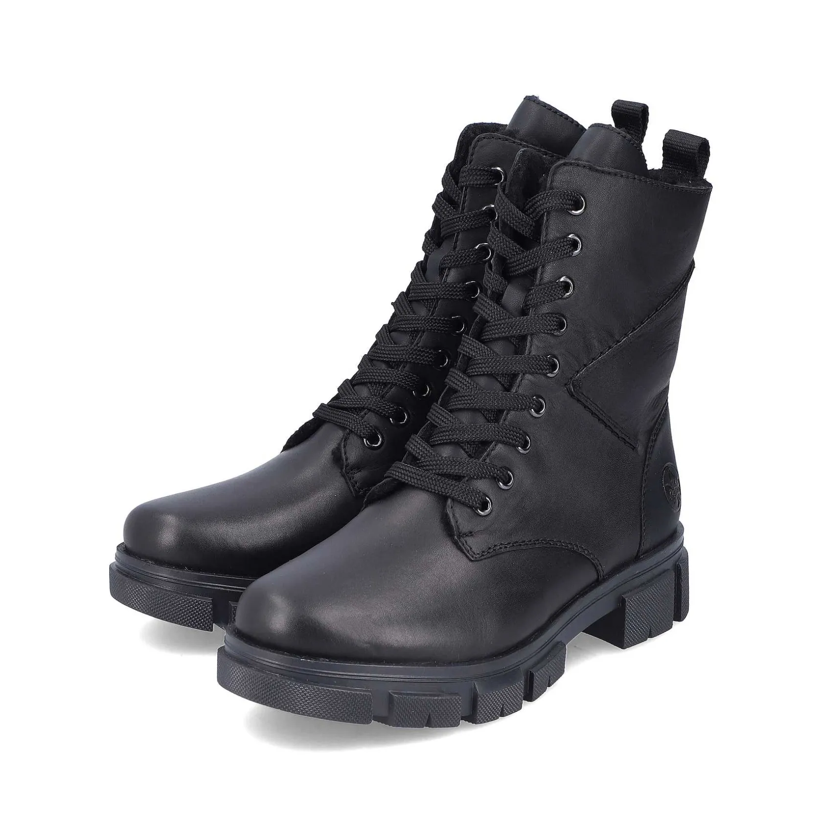 Rieker Ankle Boots & Boots-Women'S Biker Boots Jet Black
