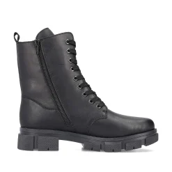 Rieker Ankle Boots & Boots-Women'S Biker Boots Jet Black