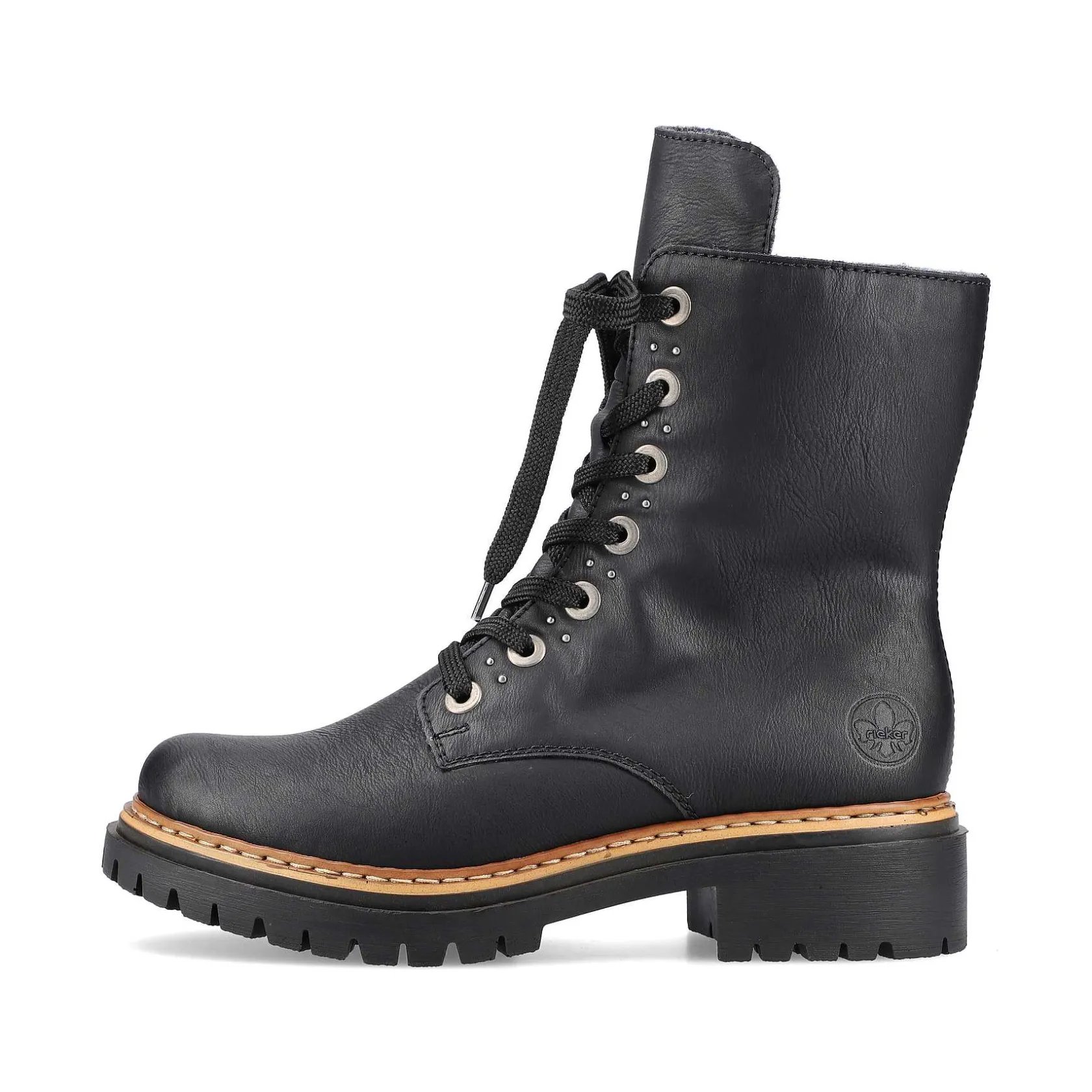 Rieker Ankle Boots & Boots-Women'S Biker Boots Graphite Black