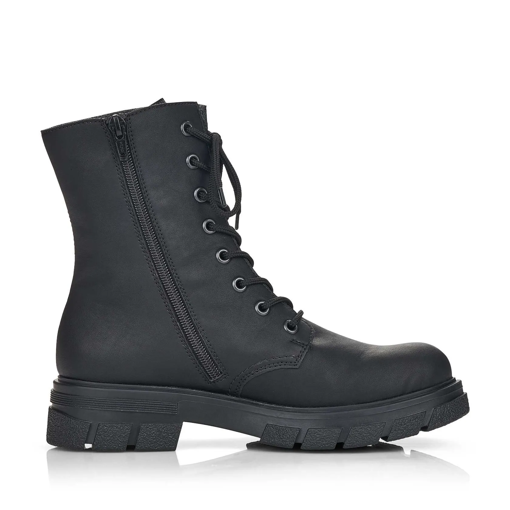 Rieker Ankle Boots & Boots-Women'S Biker Boots Graphite Black