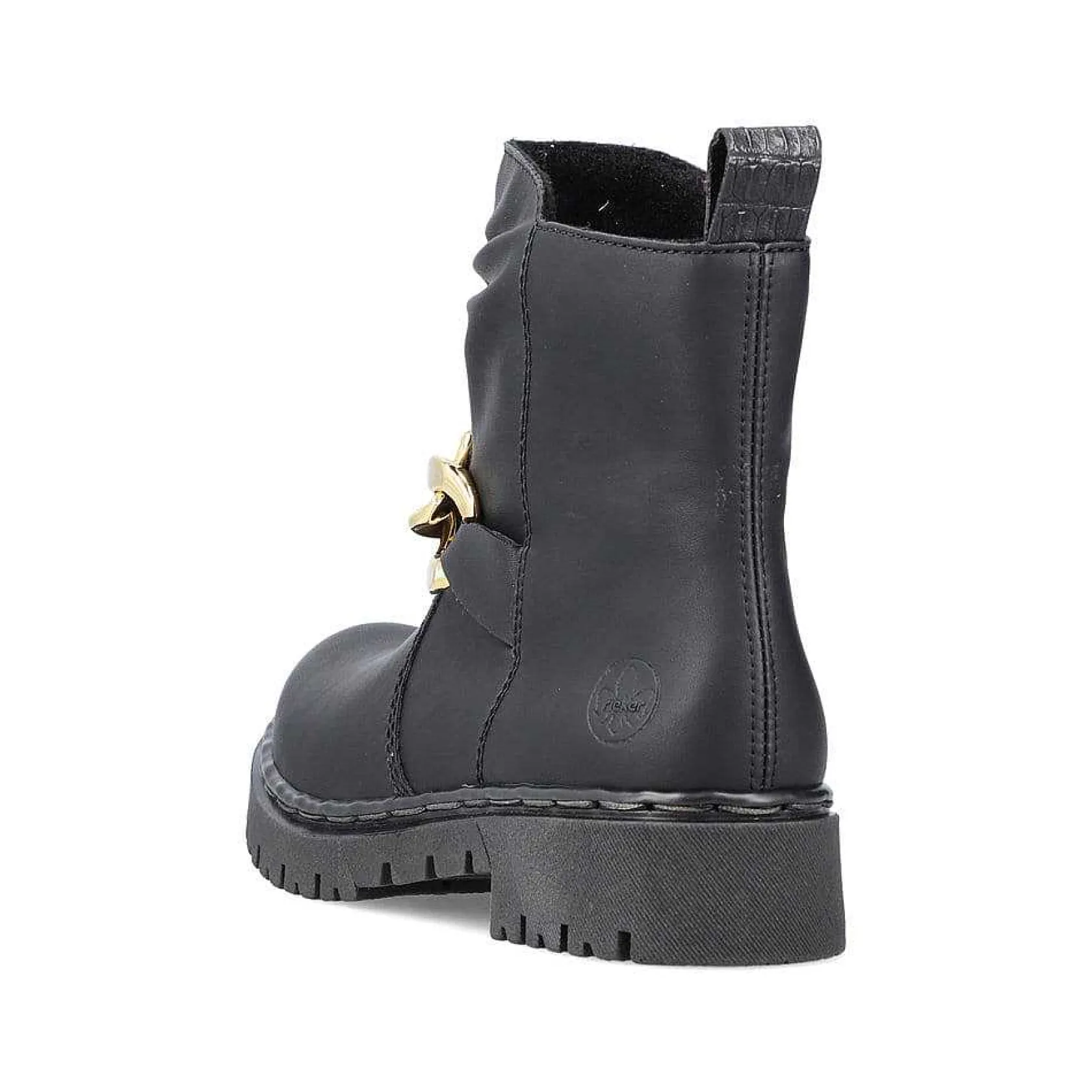 Rieker Ankle Boots & Boots-Women'S Biker Boots Jet Black