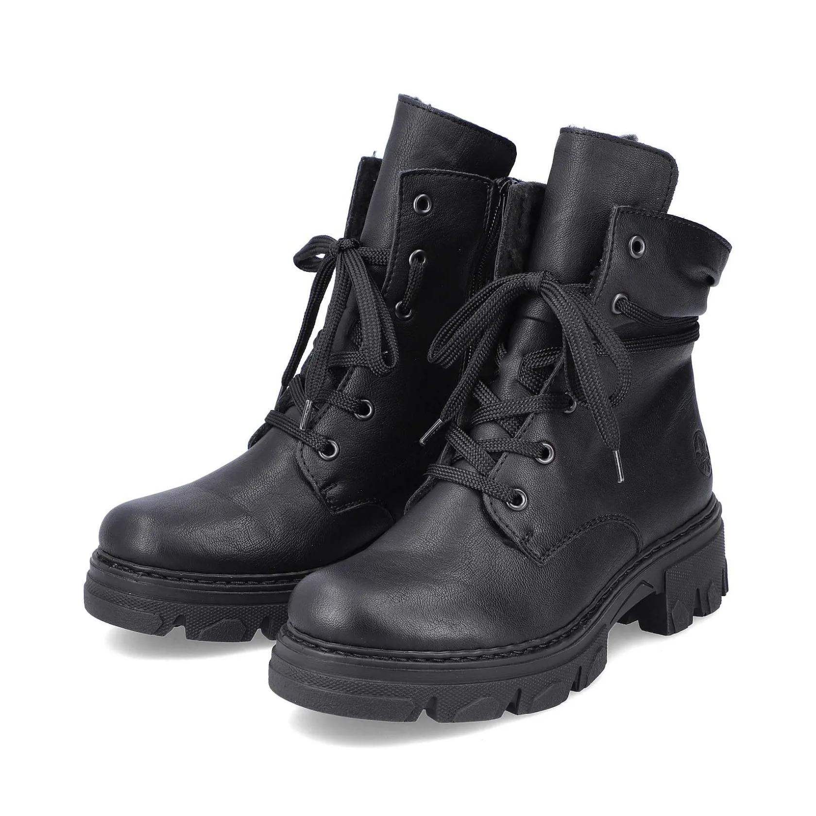 Rieker Ankle Boots & Boots-Women'S Biker Boots Night Black