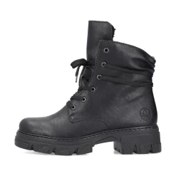 Rieker Ankle Boots & Boots-Women'S Biker Boots Night Black