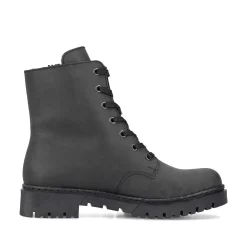 Rieker Ankle Boots & Boots-Women'S Biker Boots Jet Black