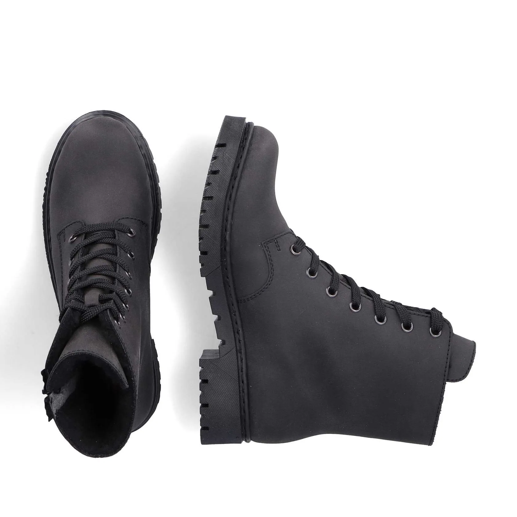 Rieker Ankle Boots & Boots-Women'S Biker Boots Jet Black