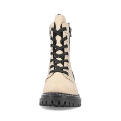 Rieker Ankle Boots & Boots-Women'S Biker Boots Vanilla Beige