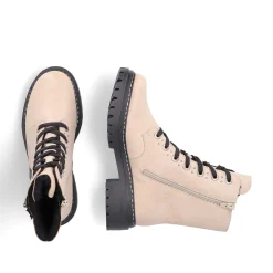 Rieker Ankle Boots & Boots-Women'S Biker Boots Vanilla Beige