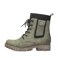 Rieker Ankle Boots & Boots-Women'S Biker Boots Leaf Green