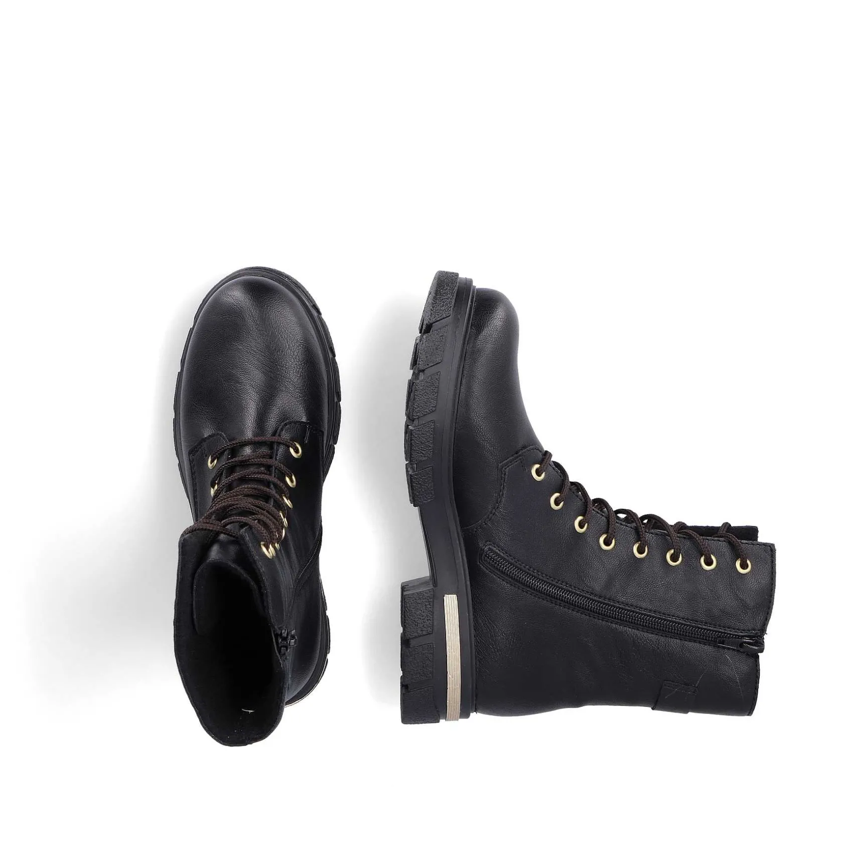 Rieker Ankle Boots & Boots-Women'S Biker Boots Night Black