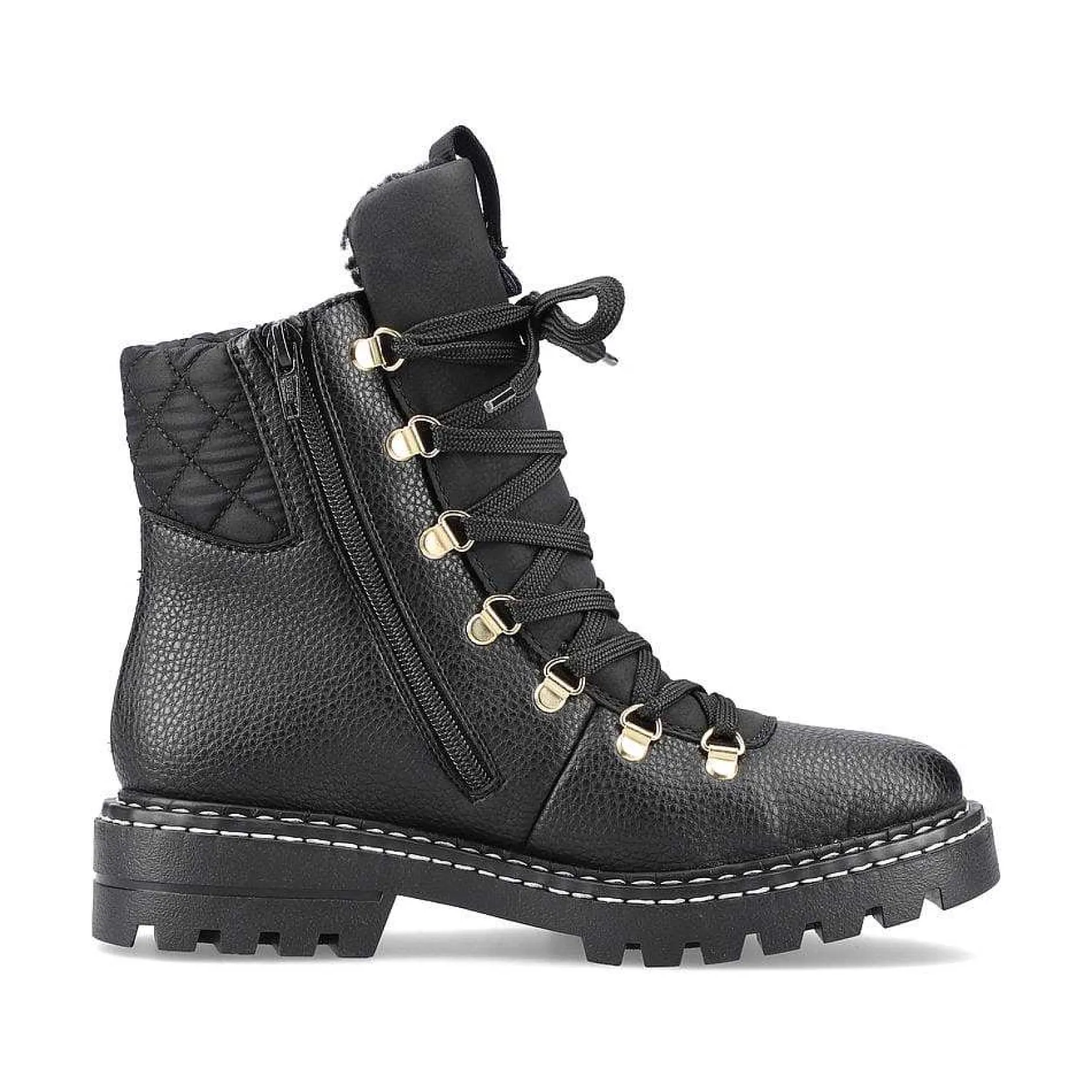 Rieker Ankle Boots & Boots-Women'S Biker Boots Night Black