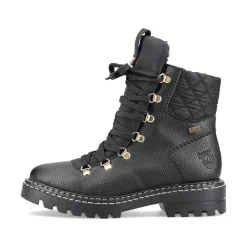 Rieker Ankle Boots & Boots-Women'S Biker Boots Night Black