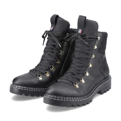 Rieker Ankle Boots & Boots-Women'S Biker Boots Night Black