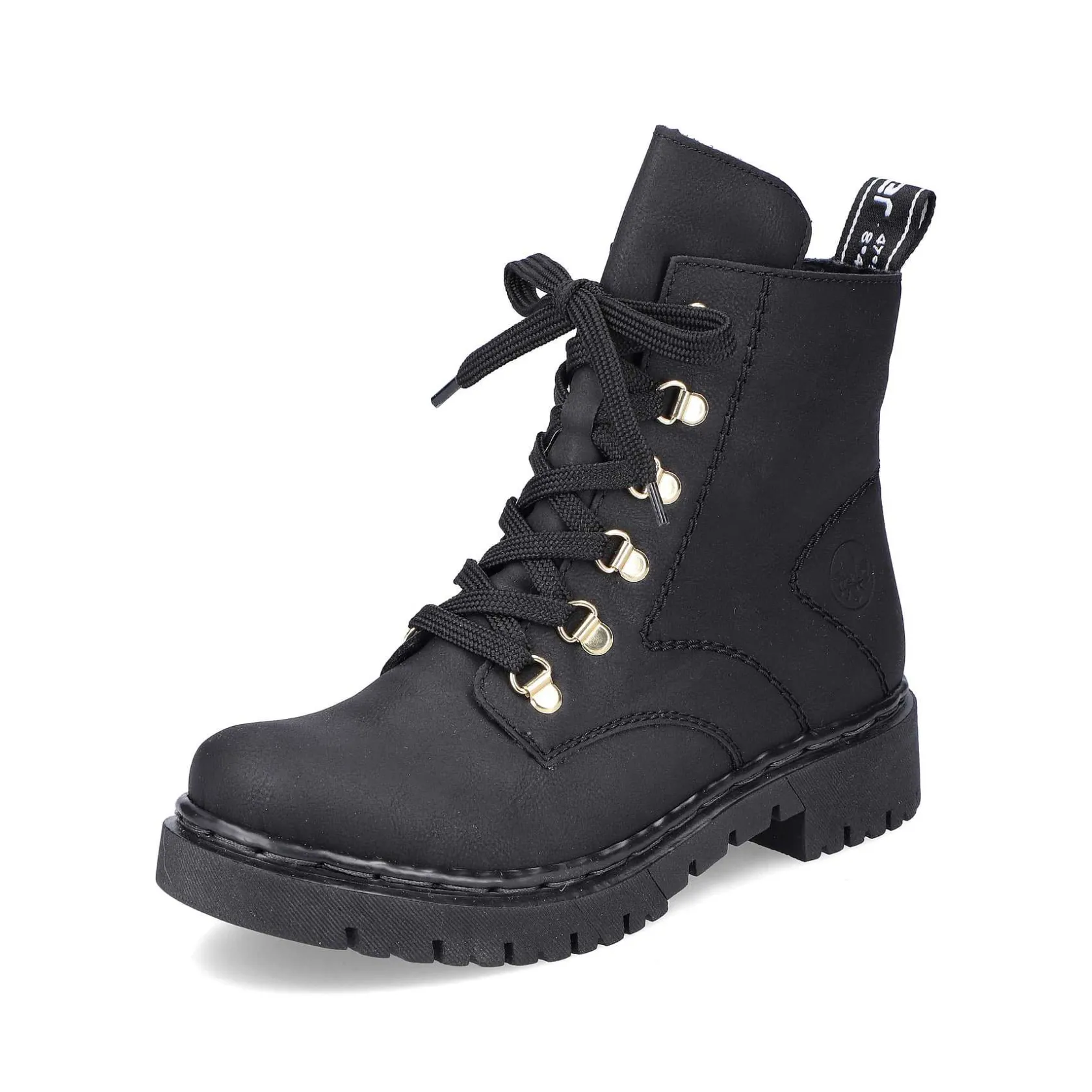 Rieker Ankle Boots & Boots-Women'S Biker Boots Jet Black
