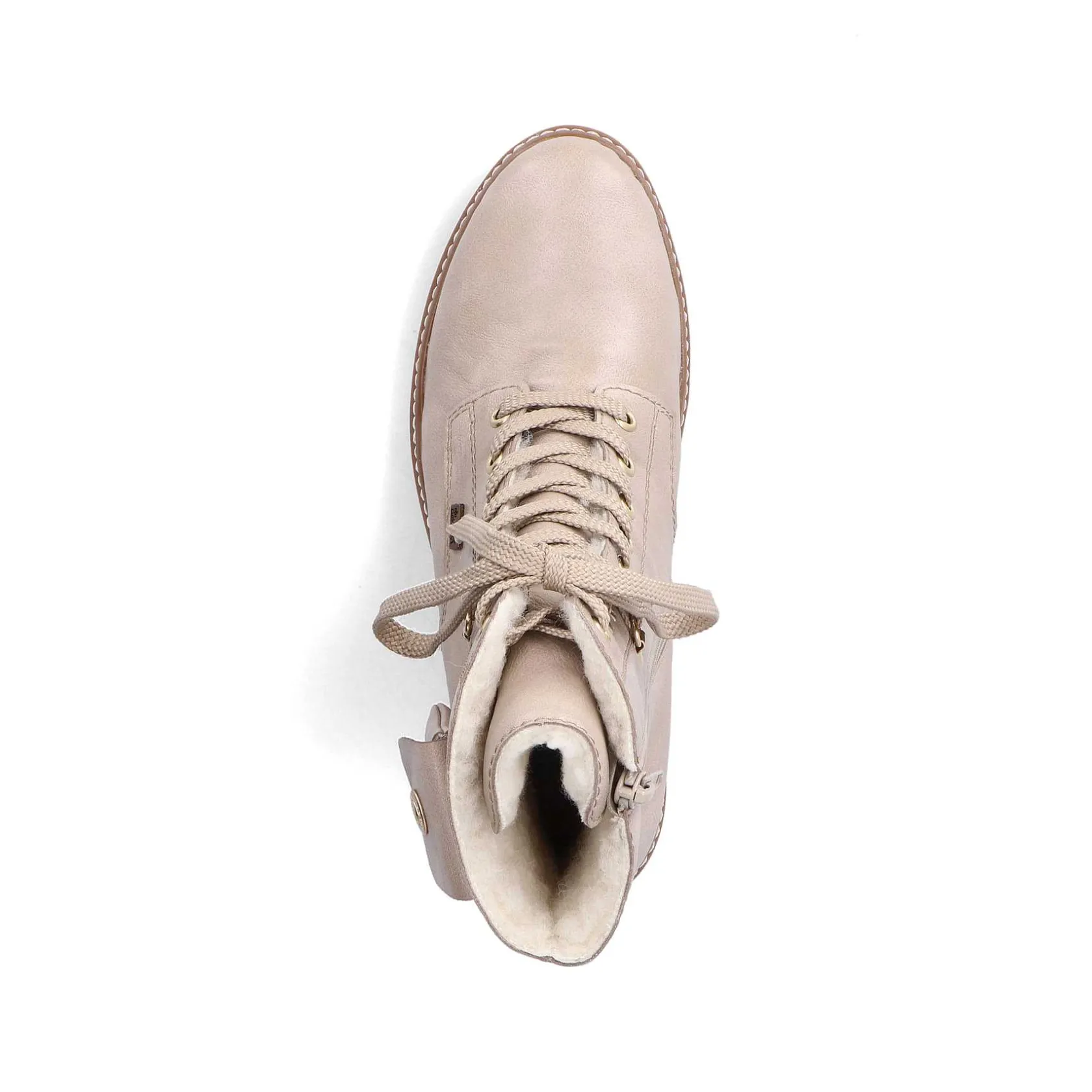 Rieker Ankle Boots & Boots-Women'S Biker Boots Light Beige