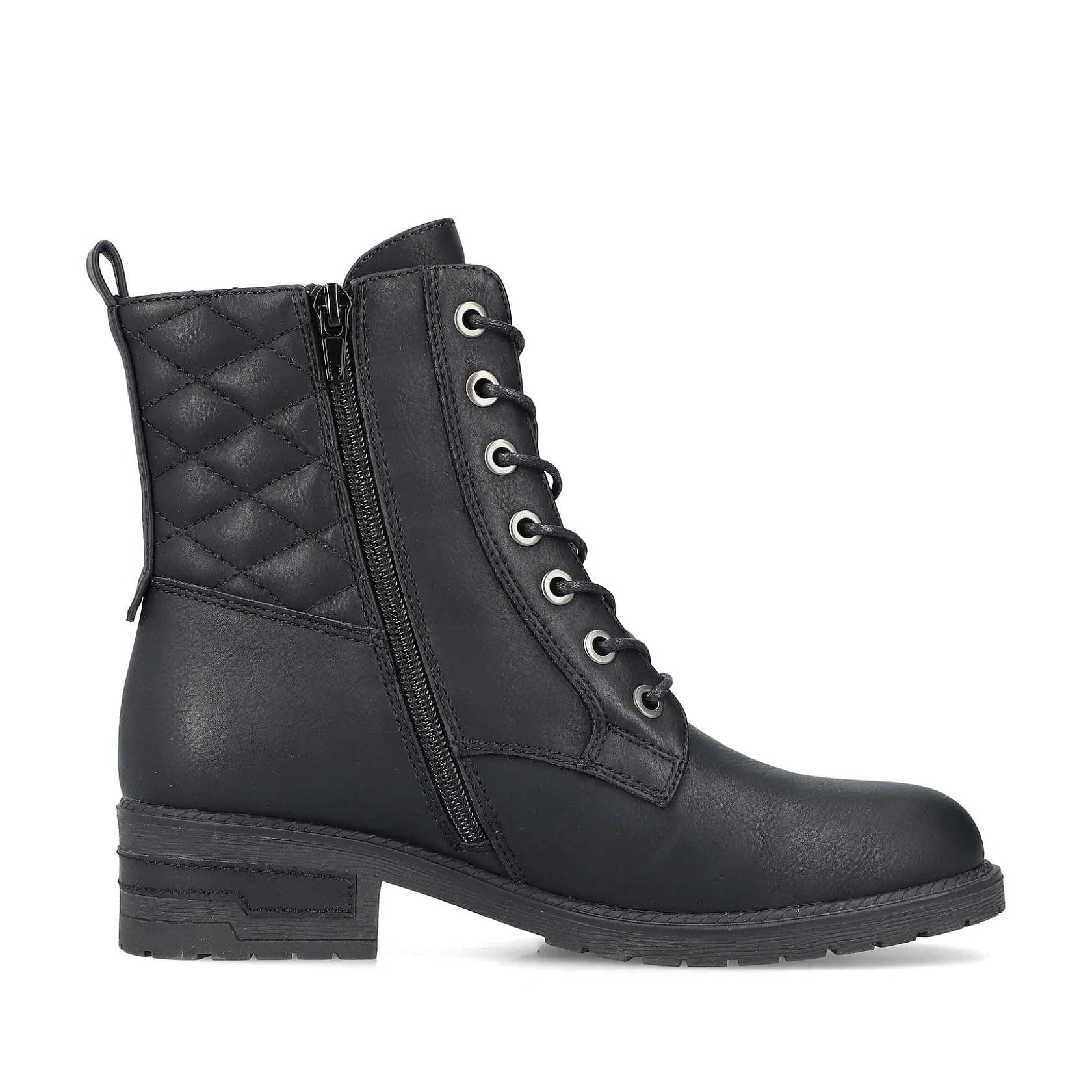 Rieker Ankle Boots & Boots-Women'S Biker Boots Night Black