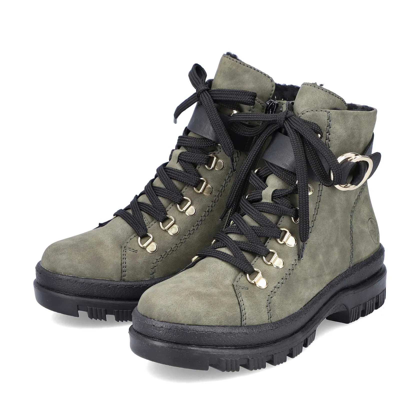 Rieker Ankle Boots & Boots-Women'S Biker Boots Leaf Green