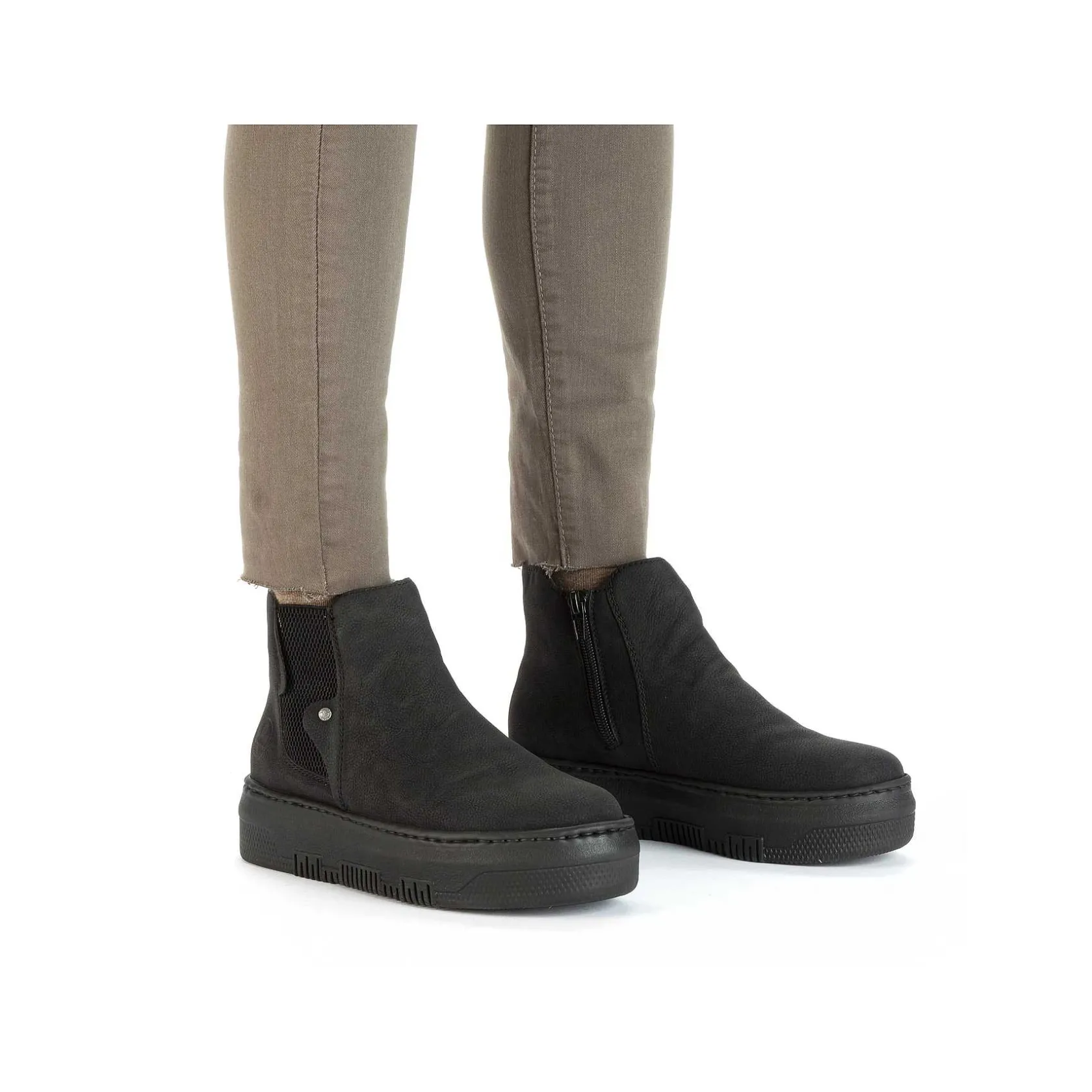 Rieker Ankle Boots & Boots-Women'S Chelsea Boots Jet Black