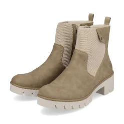 Rieker Ankle Boots & Boots-Women'S Chelsea Boots Beige Brown