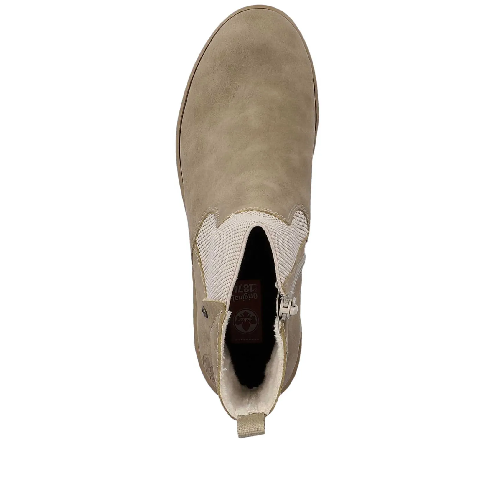 Rieker Ankle Boots & Boots-Women'S Chelsea Boots Beige Brown