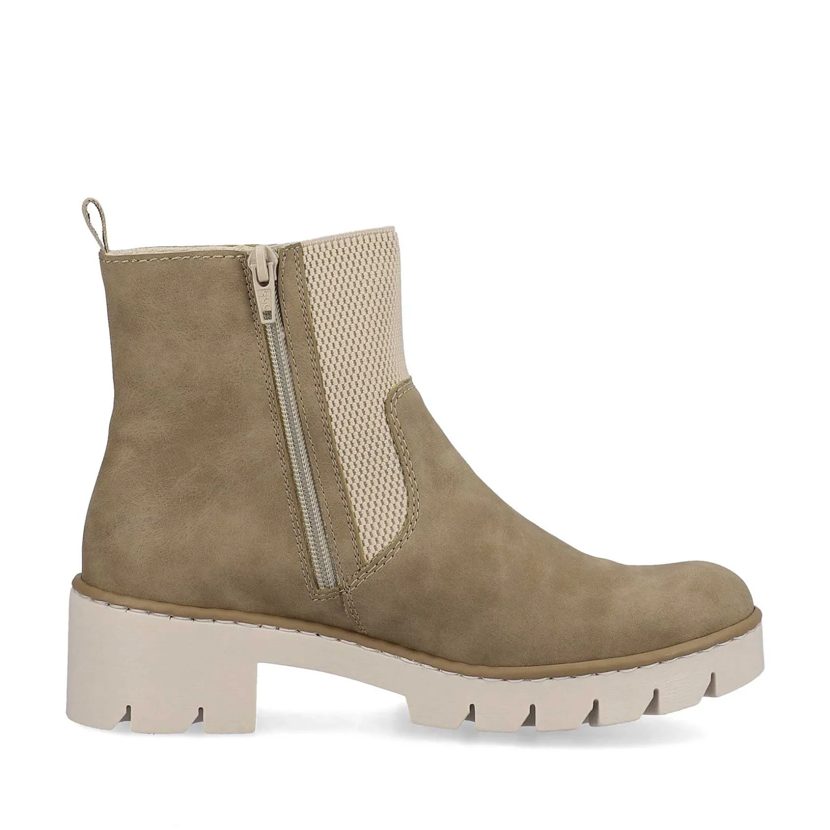 Rieker Ankle Boots & Boots-Women'S Chelsea Boots Beige Brown