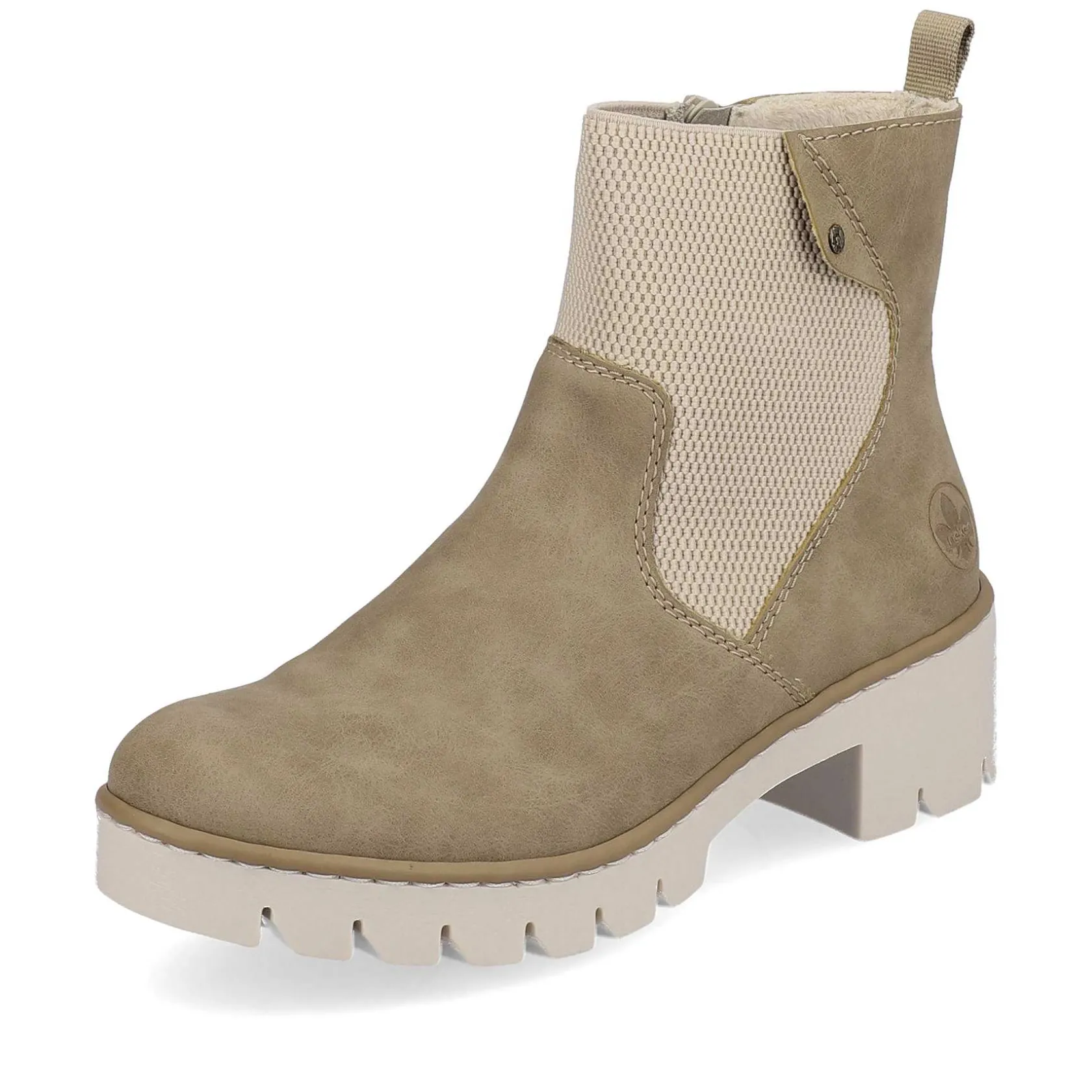 Rieker Ankle Boots & Boots-Women'S Chelsea Boots Beige Brown