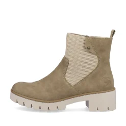 Rieker Ankle Boots & Boots-Women'S Chelsea Boots Beige Brown