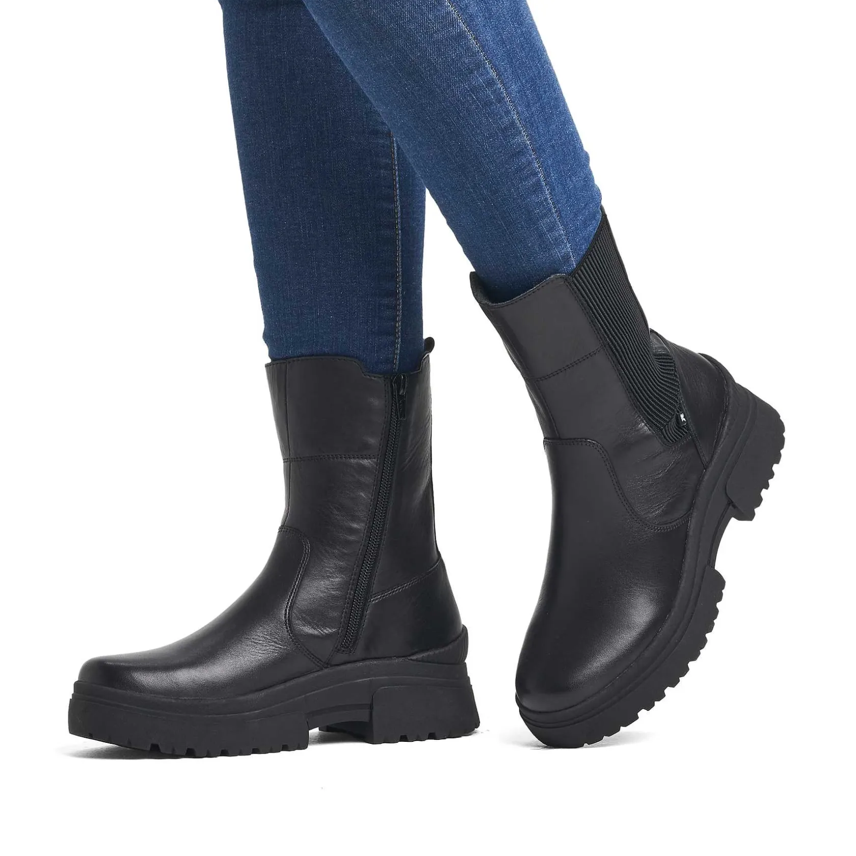 Rieker Ankle Boots & Boots-Women'S Chelsea Boots Deep Black