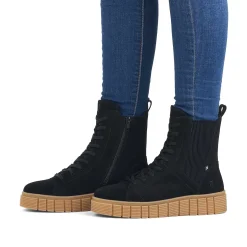 Rieker Ankle Boots & Boots-Women'S Chelsea Boots Urban-Black Sand-Beige