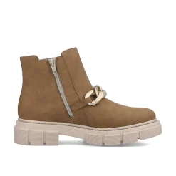 Rieker Ankle Boots & Boots-Women'S Chelsea Boots Camel Brown