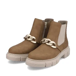 Rieker Ankle Boots & Boots-Women'S Chelsea Boots Camel Brown