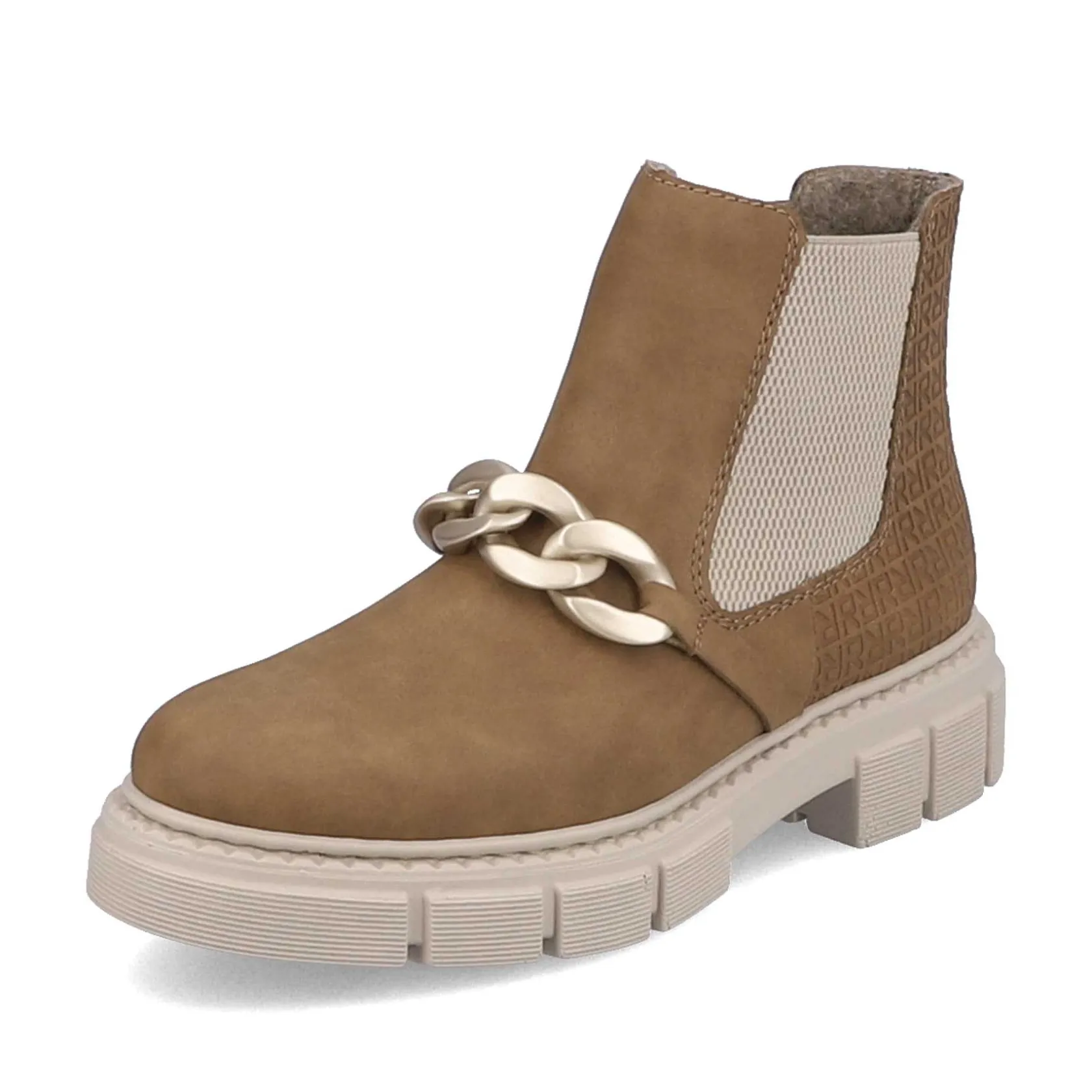 Rieker Ankle Boots & Boots-Women'S Chelsea Boots Camel Brown