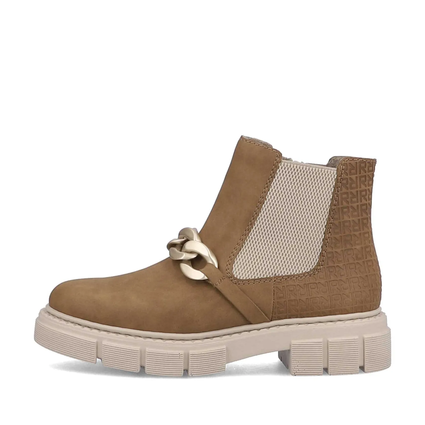 Rieker Ankle Boots & Boots-Women'S Chelsea Boots Camel Brown