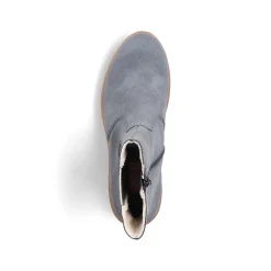 Rieker Ankle Boots & Boots-Women'S Chelsea Boots Gray Blue