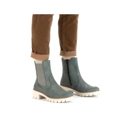 Rieker Ankle Boots & Boots-Women'S Chelsea Boots Gray Blue