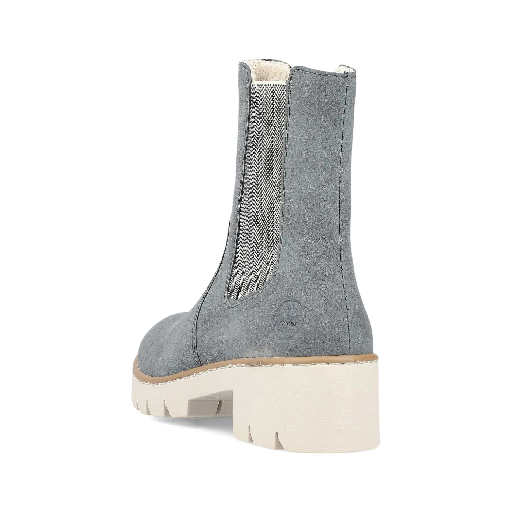 Rieker Ankle Boots & Boots-Women'S Chelsea Boots Gray Blue