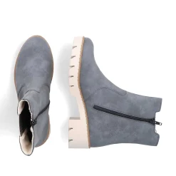 Rieker Ankle Boots & Boots-Women'S Chelsea Boots Gray Blue
