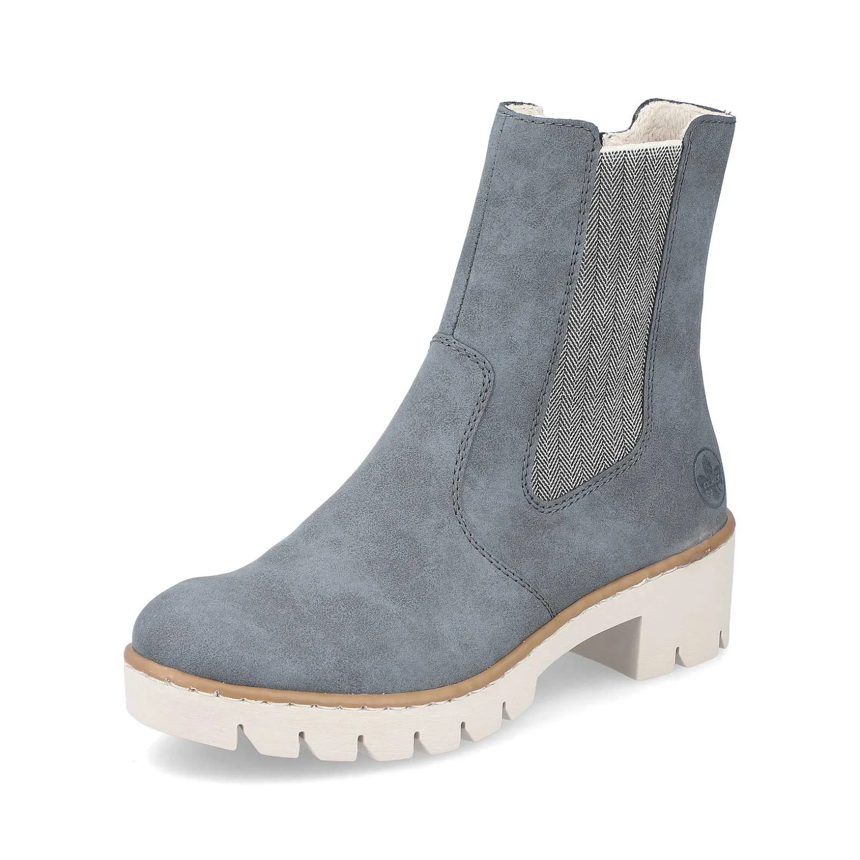 Rieker Ankle Boots & Boots-Women'S Chelsea Boots Gray Blue