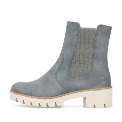 Rieker Ankle Boots & Boots-Women'S Chelsea Boots Gray Blue