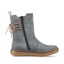Rieker Ankle Boots & Boots-Women'S Chelsea Boots Blue Gray