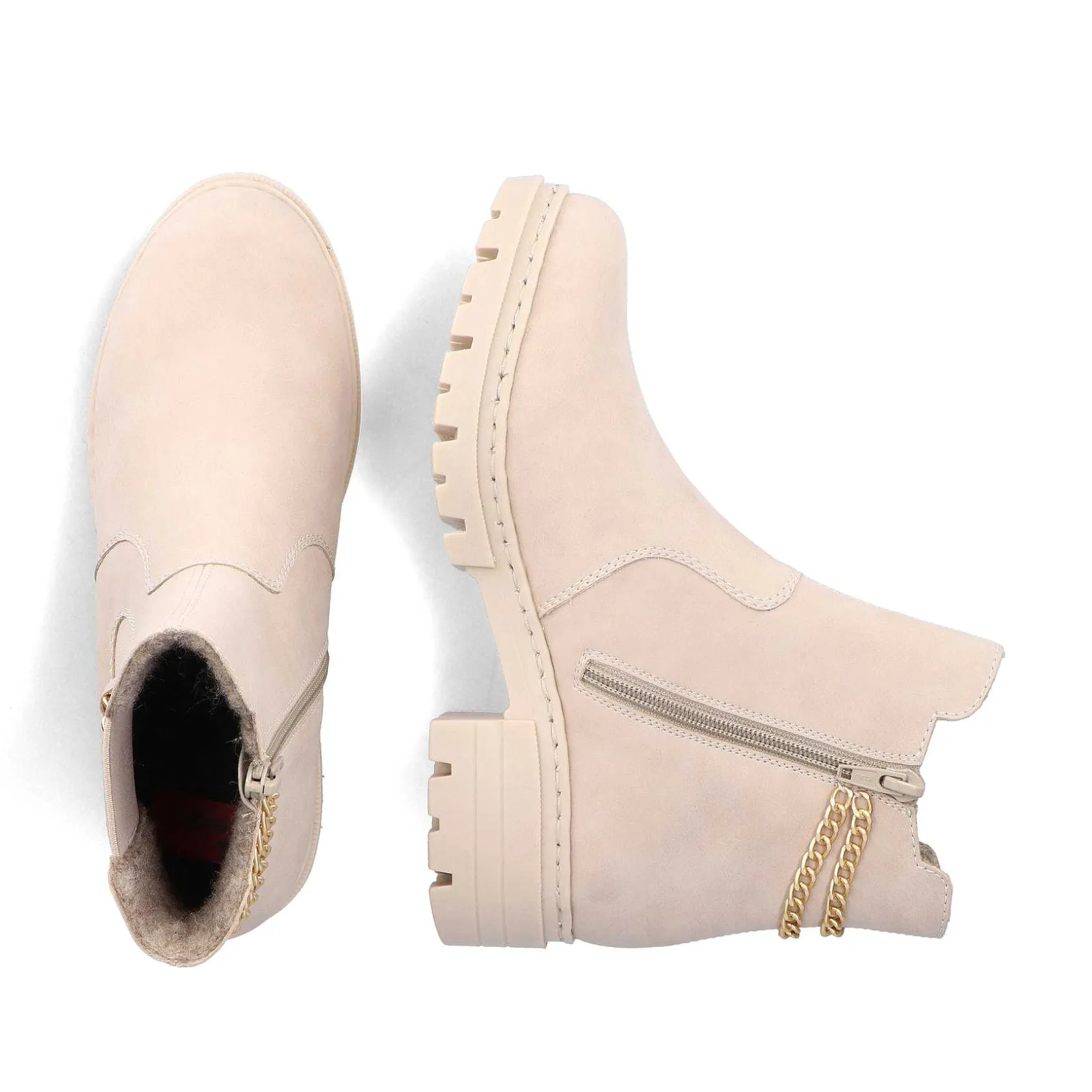 Rieker Ankle Boots & Boots-Women'S Chelsea Boots Light Beige