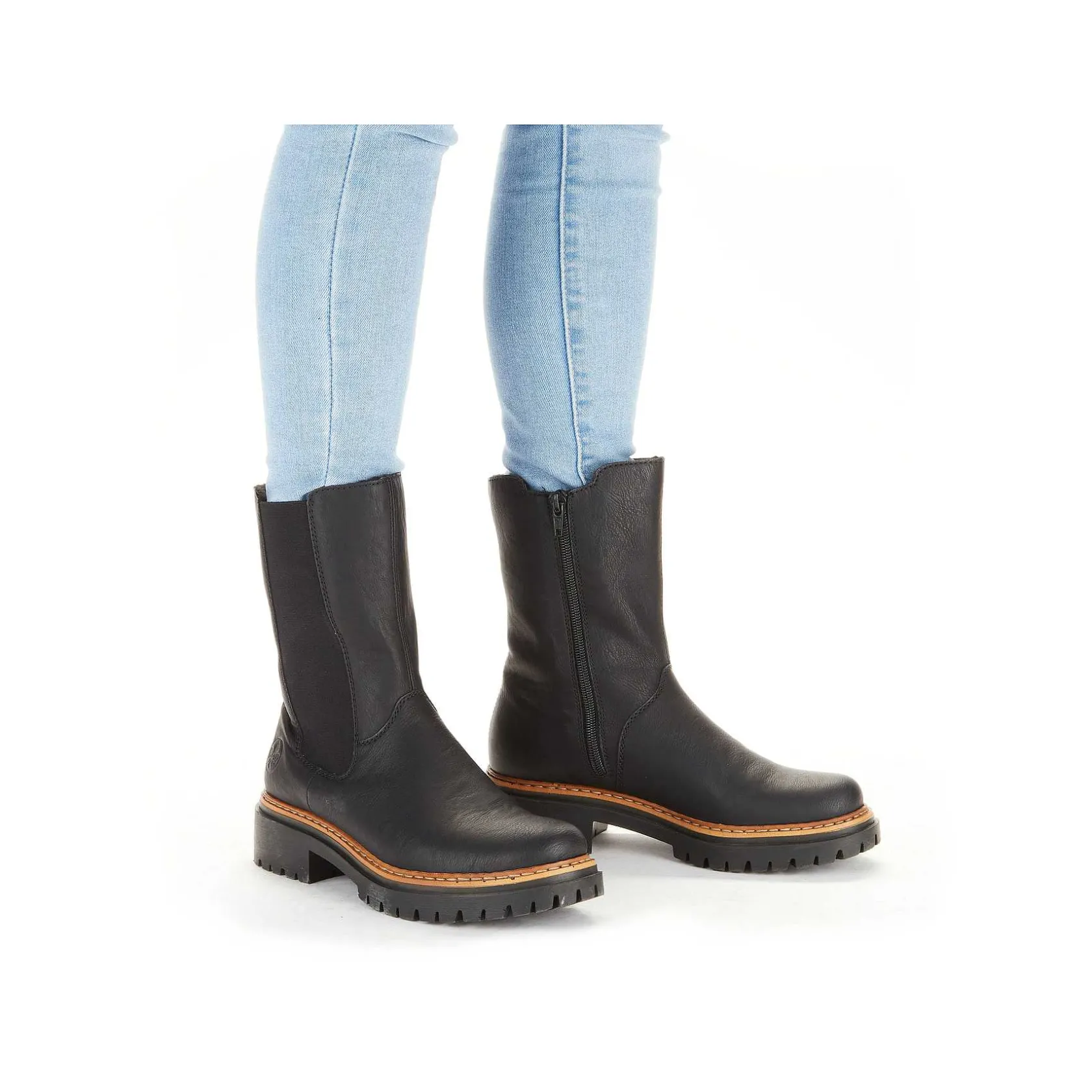 Rieker Ankle Boots & Boots-Women'S Chelsea Boots Night Black