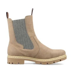 Rieker Ankle Boots & Boots-Women'S Chelsea Boots Brown Beige