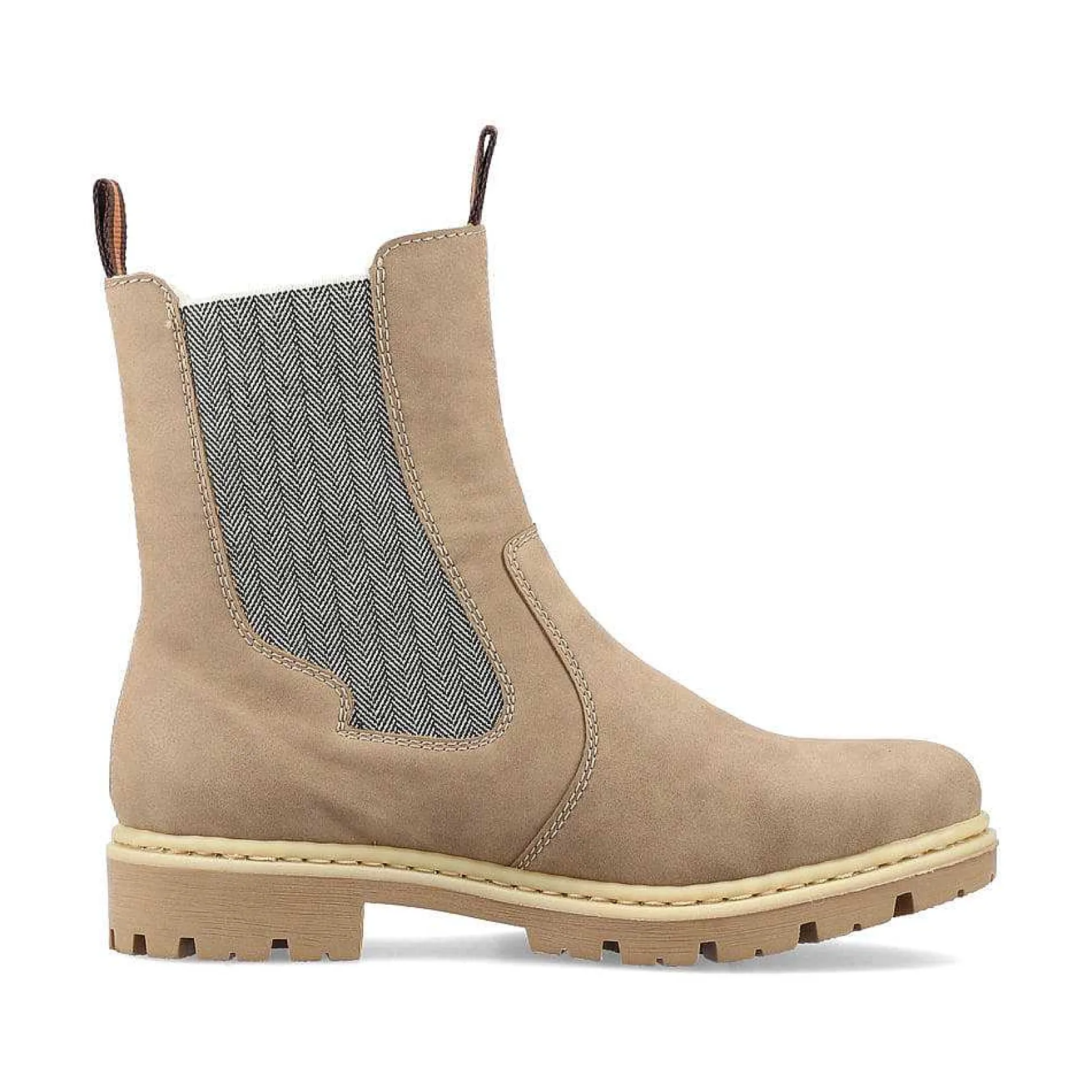Rieker Ankle Boots & Boots-Women'S Chelsea Boots Brown Beige